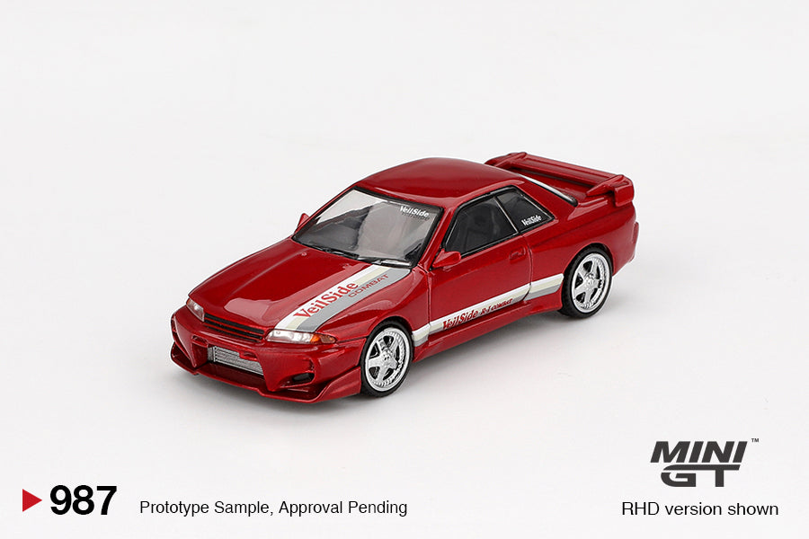 **PRE ORDER** Mini GT Nissan Skyline GT-R (R32) VeilSide Combat C-I Gem Red