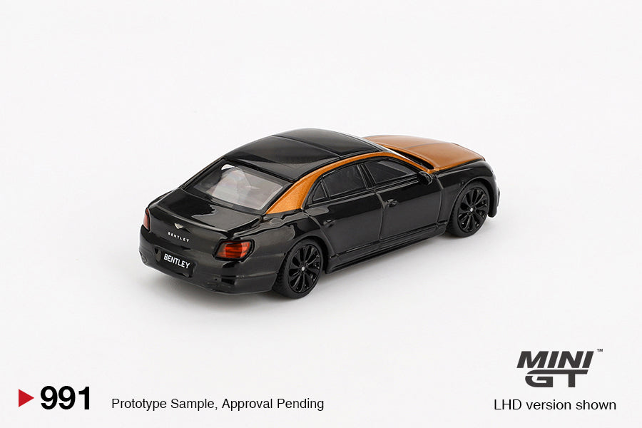**PRE ORDER** Mini GT Bentley Flying Spur Orange Flame / Onyx