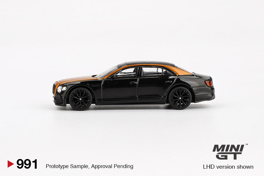 **PRE ORDER** Mini GT Bentley Flying Spur Orange Flame / Onyx