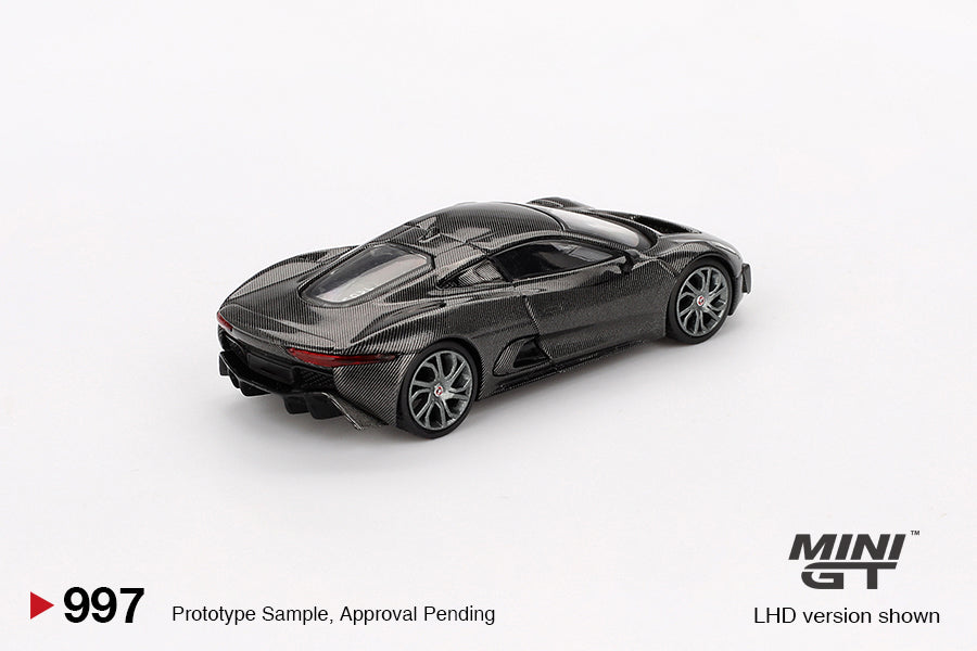 **PRE ORDER** Mini GT Jaguar C-X75 Test Car - Carbon Fiber
