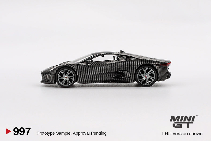 **PRE ORDER** Mini GT Jaguar C-X75 Test Car - Carbon Fiber