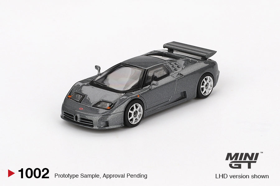 **PRE ORDER** Mini GT Bugatti EB110 Super Sport Grigio Scuro