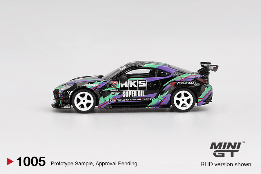**PRE ORDER** Mini GT Toyota GR86 HKS TYPE R 2022 Tokyo Auto Salon