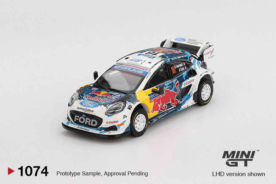**PRE ORDER** Mini GT Ford Puma Rally1 #16 M-Sport Ford WRT 2024 Rally Finland 3rd Place MGT01074-L