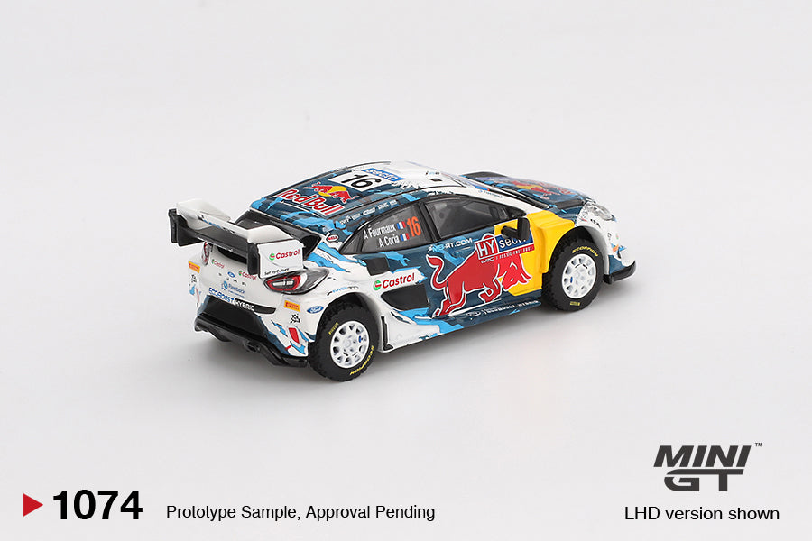 **PRE ORDER** Mini GT Ford Puma Rally1 #16 M-Sport Ford WRT 2024 Rally Finland 3rd Place MGT01074-L