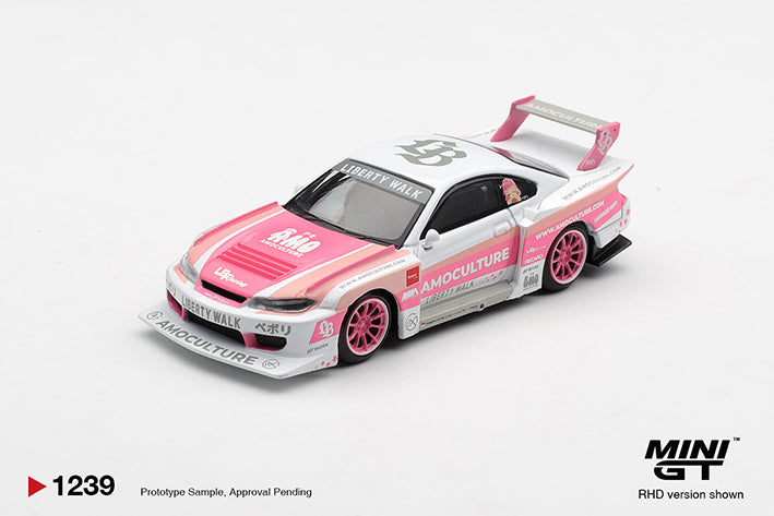 **PRE ORDER** Mini GT Nissan SILVIA (S15) LB-Super Silhouette AMOCULTURE - MGT01239