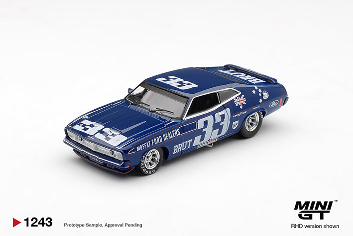 **PRE ORDER** Mini GT Ford XB Falcon GT #33 1974 Bathurst 1000 / Australia Exclusive - MGT01243