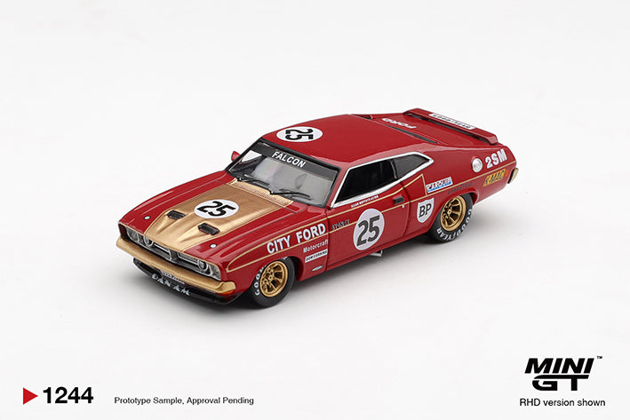 **PRE ORDER** Mini GT Ford XB Falcon GT #25 1975 Bathurst 1000 / Australia Exclusive - MGT01244