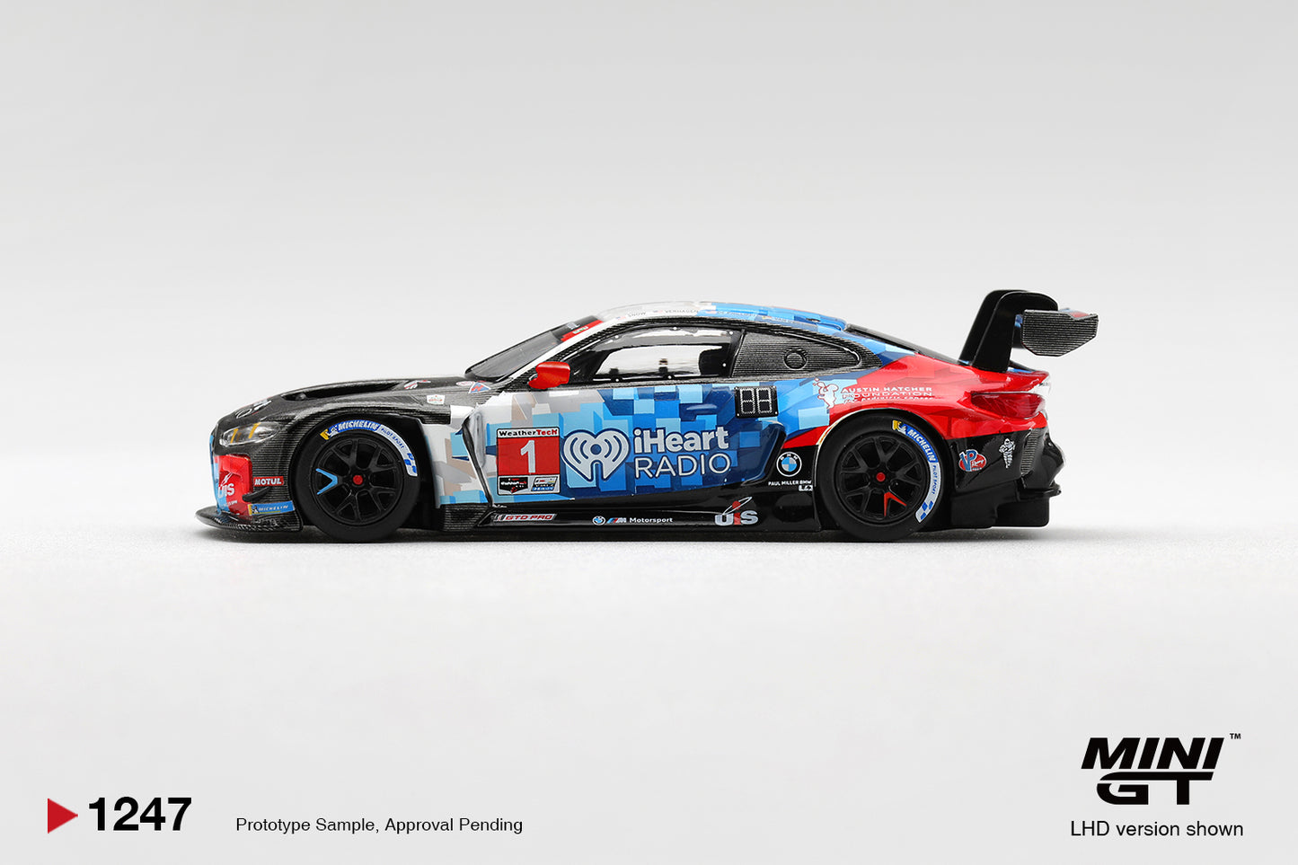 **PRE ORDER** Mini GT BMW M4 GT3 EVO #1 Paul Miller Racing 2025 IMSA Daytona 24 Hrs MGT01247