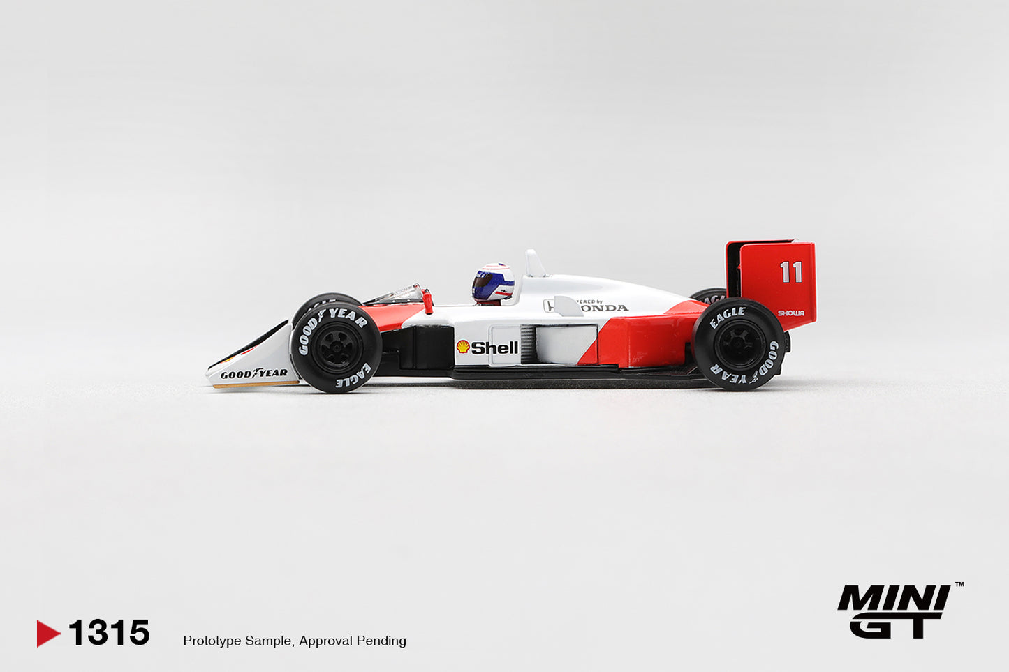 **PRE ORDER** Mini GT McLaren MP4/4 #11 Alain Prost 1988 Canadian Grand Prix - 2nd Place - MGT01315