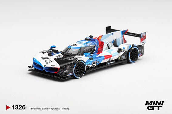 **PRE ORDER** Mini GT BMW M Hybrid V8 GTP #24 BMW M Team RLL 2024 IMSA Daytona 24 Hrs - MGT01326