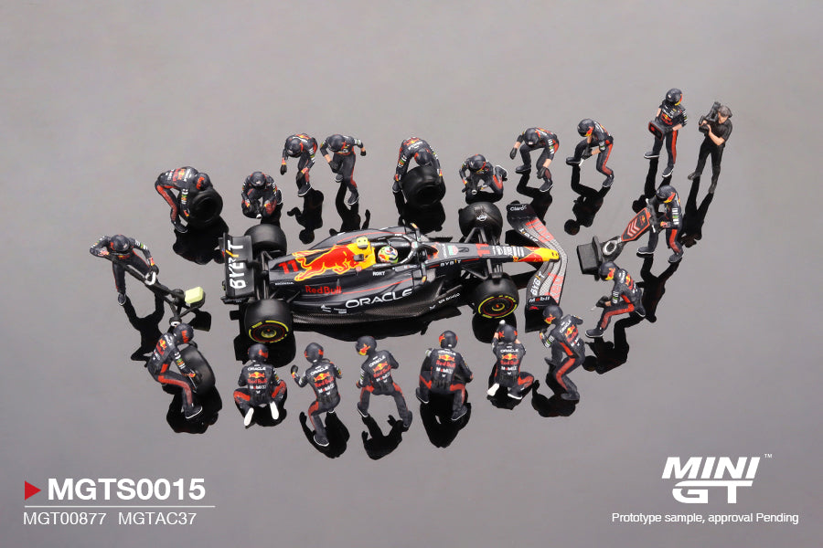 **PRE ORDER** Oracle Red Bull Racing RB19 #11 Sergio Pérez 2023 F1 2023 Japanese Grand Prix Pit Crew Set Limited Edition 5000 Sets