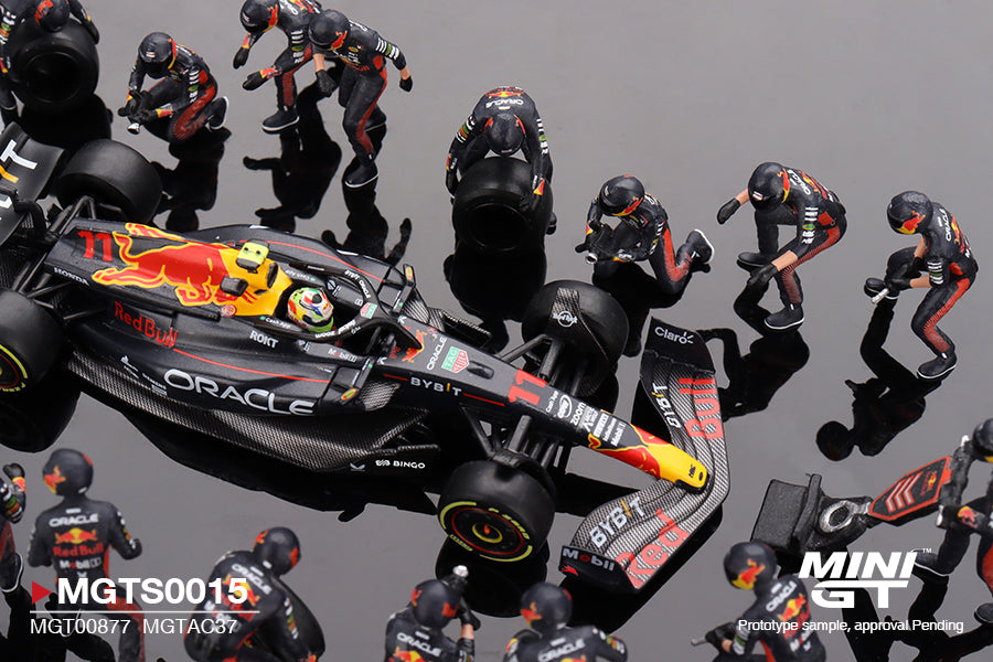 **PRE ORDER** Oracle Red Bull Racing RB19 #11 Sergio Pérez 2023 F1 2023 Japanese Grand Prix Pit Crew Set Limited Edition 5000 Sets