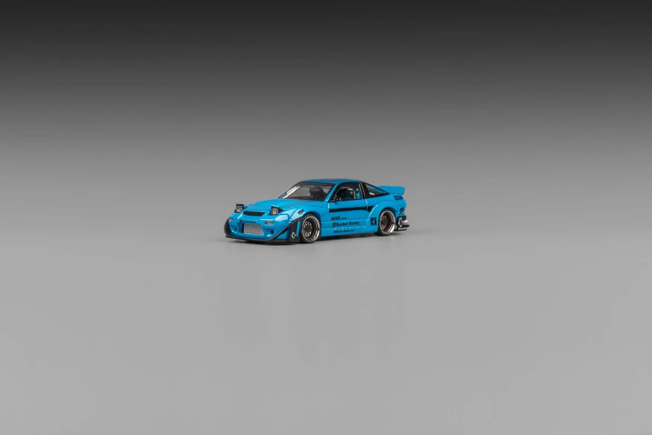 **PRE ORDER** Micro Turbo Nissan 180SX Rocket Bunny - Baby Blue