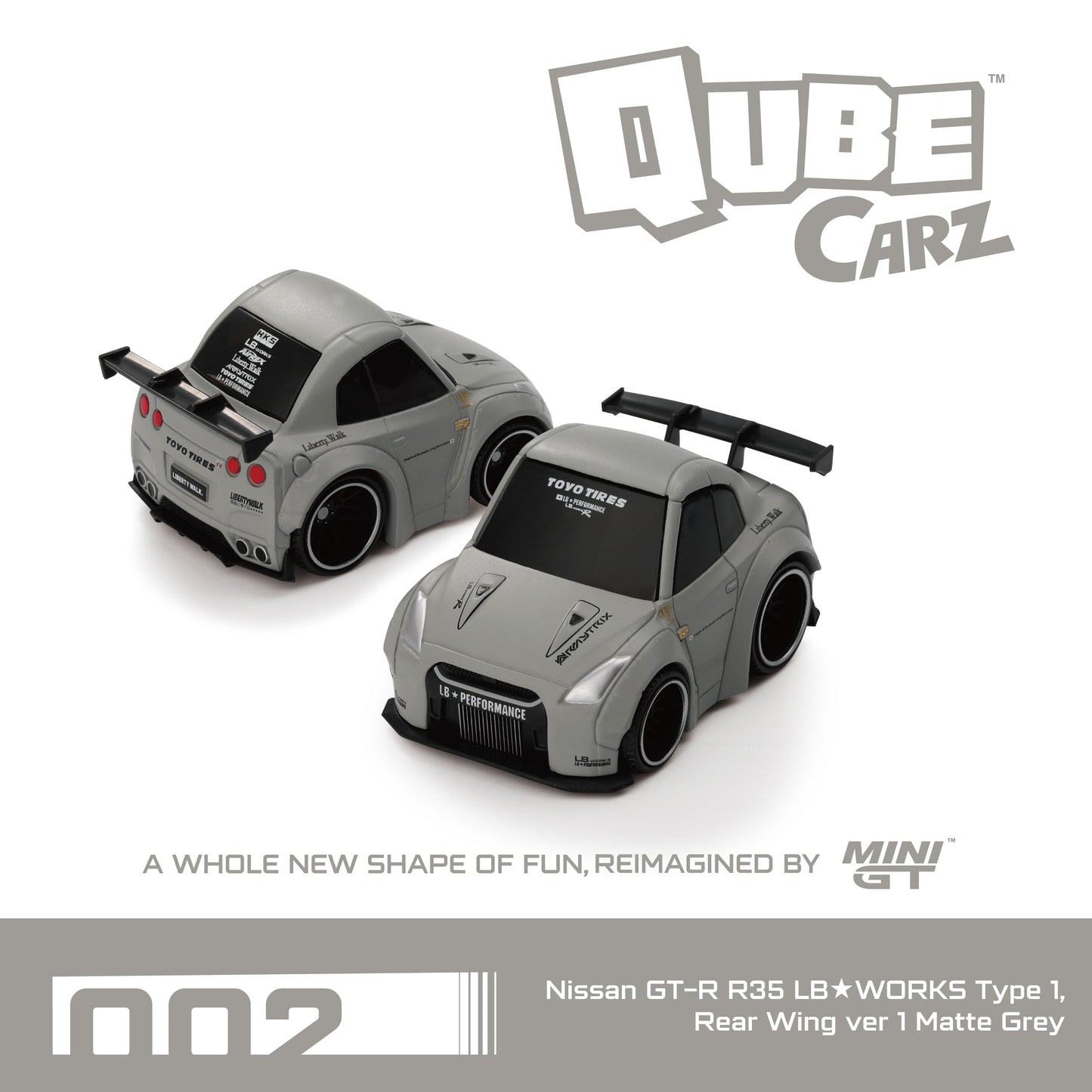 **PRE ORDER** Mini GT Qube Carz