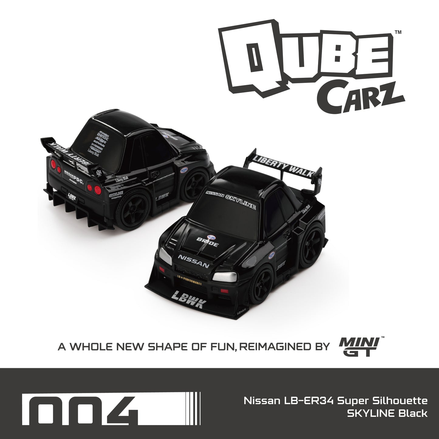 **PRE ORDER** Mini GT Qube Carz