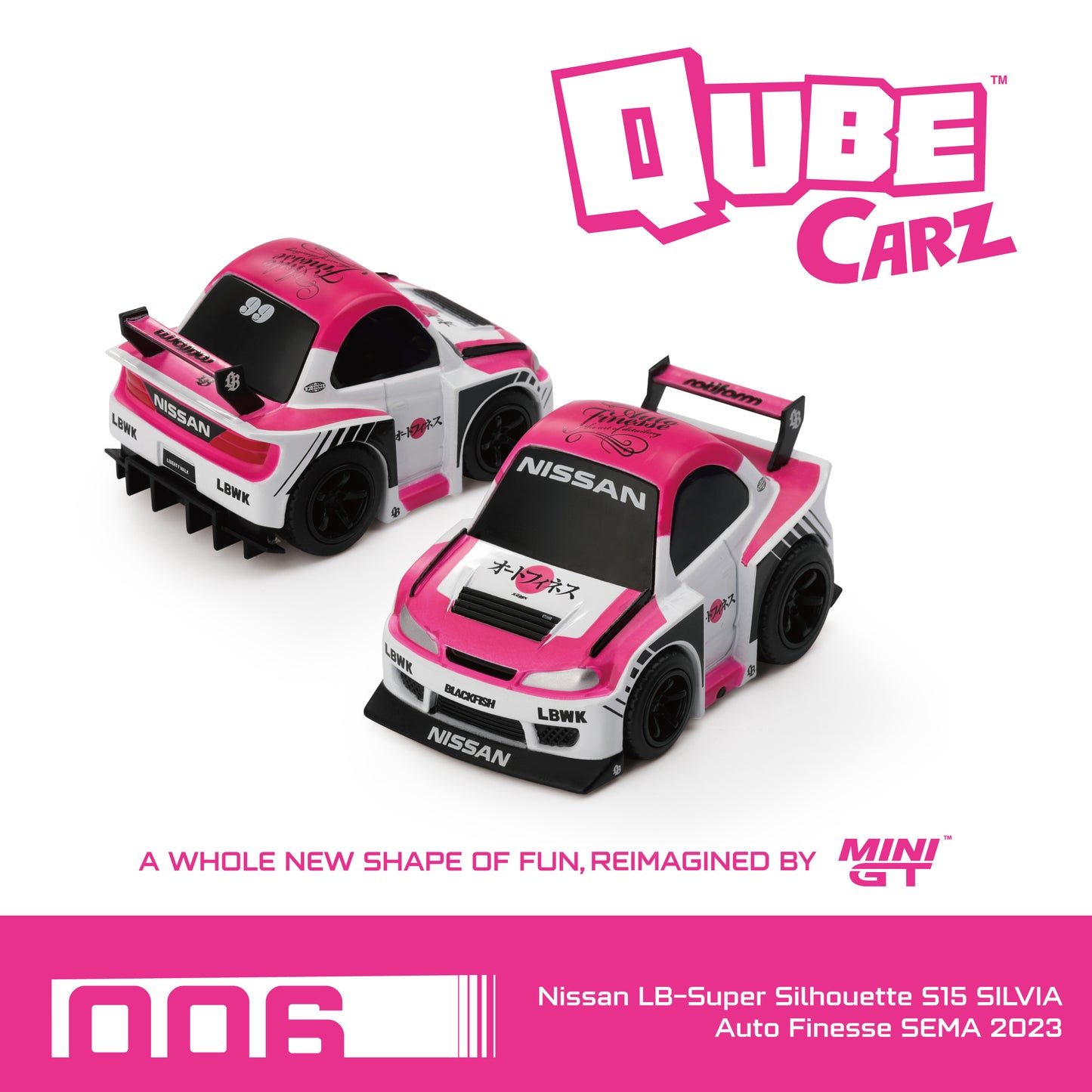 **PRE ORDER** Mini GT Qube Carz