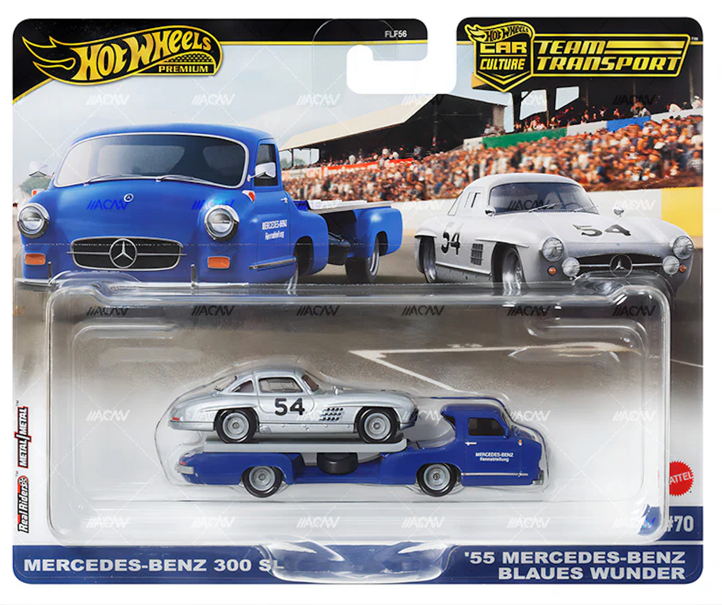 Hot Wheels Premium Team Transport Mercedes Benz 300 SL #70