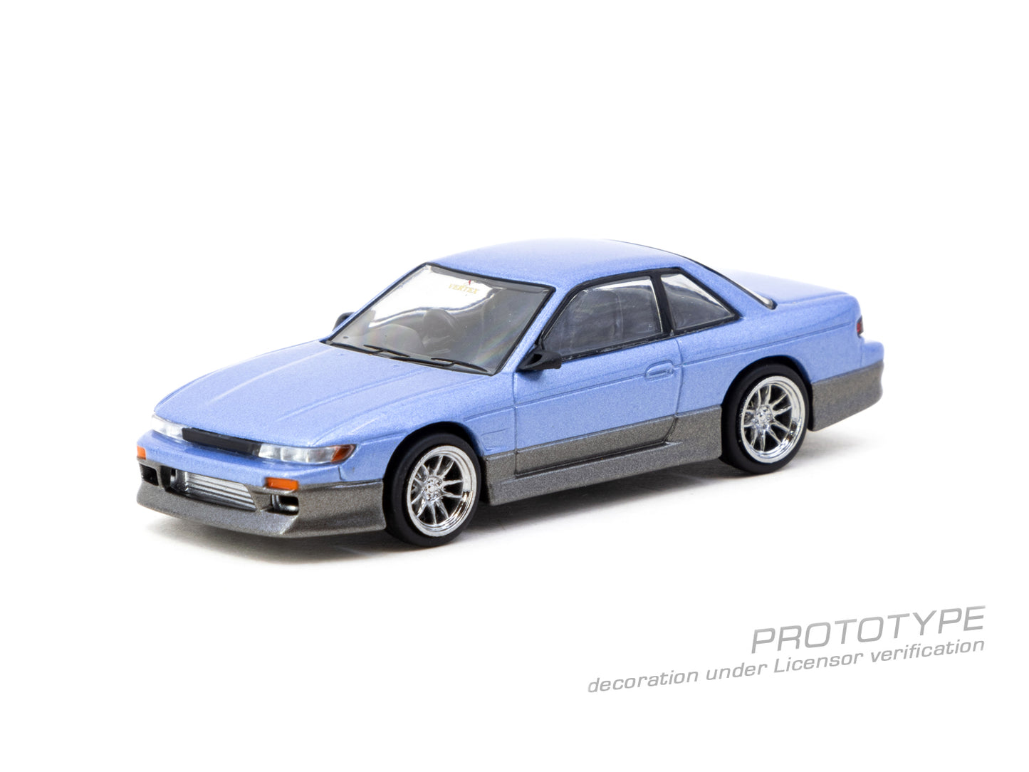 **PRE ORDER** Tarmac Works Nissan Silvia S13 Vertex - Blue / Grey