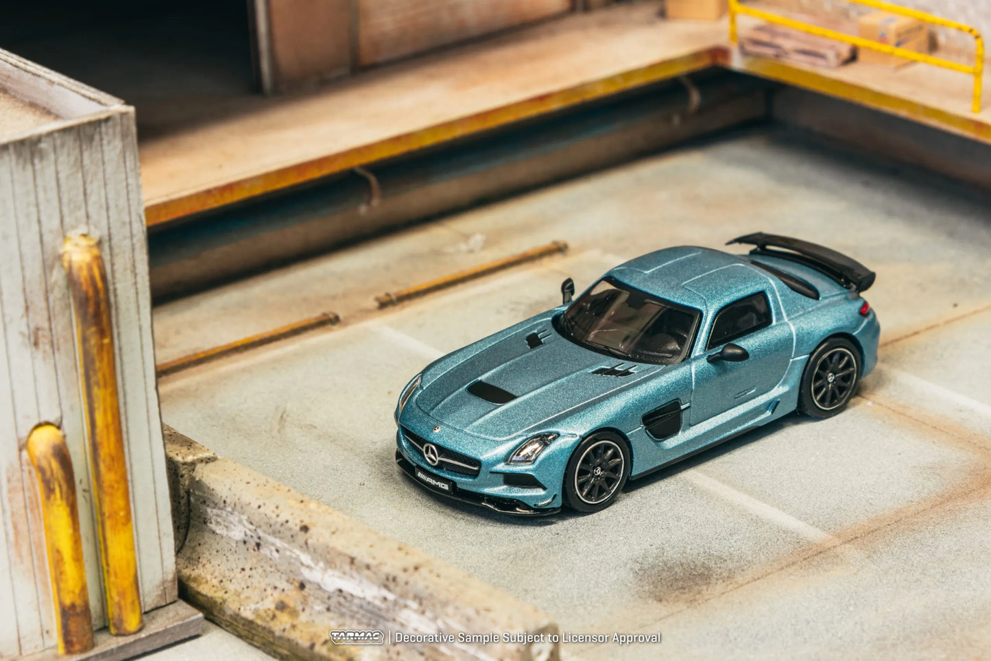 **PRE ORDER** Tarmac Works Mercedes-Benz SLS AMG Coupé - Matt Blue