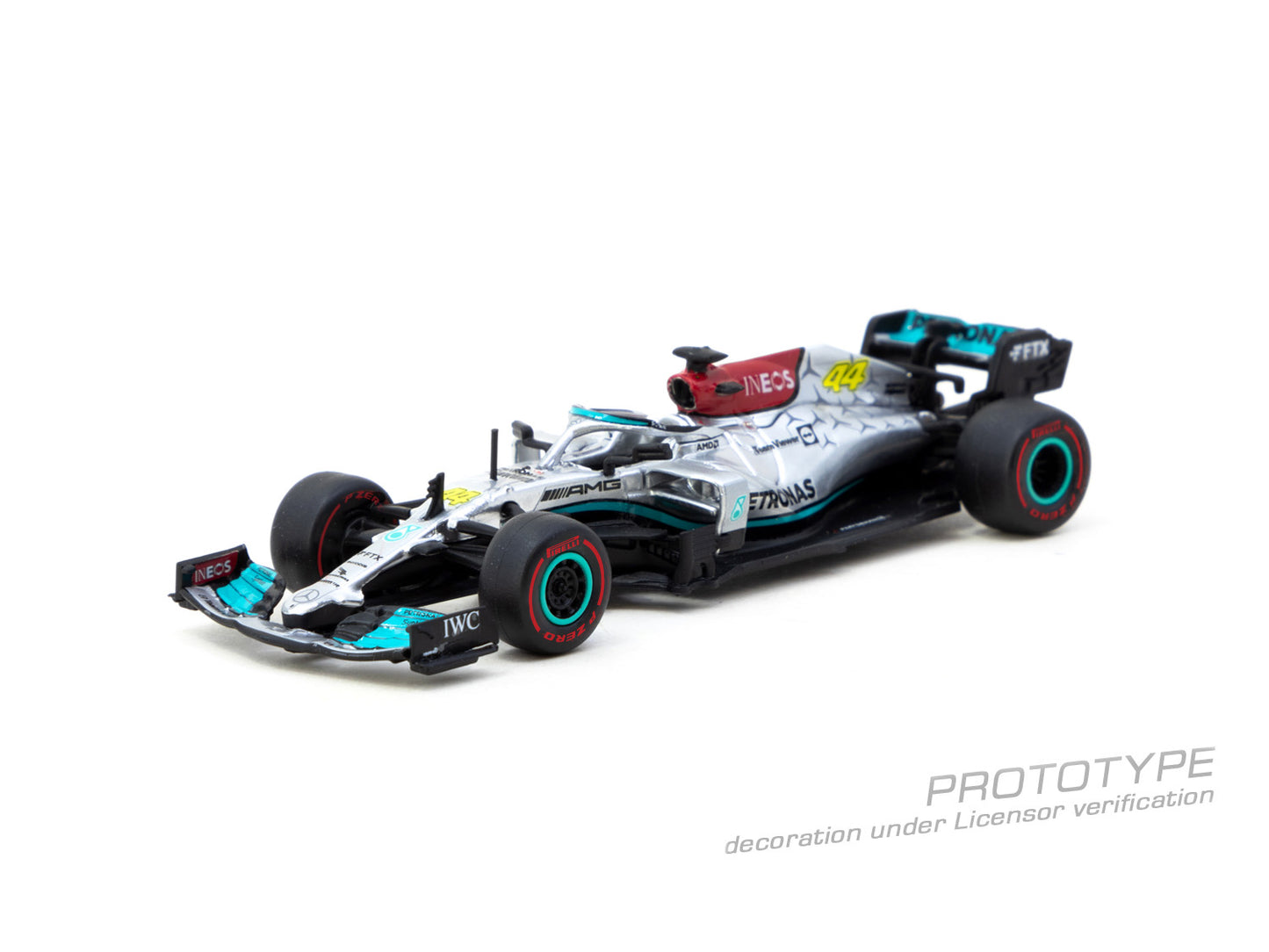 **PRE ORDER** Tarmac Works Mercedes-AMG F1 W12 E Performance Las Vegas Grand Prix Launch Party