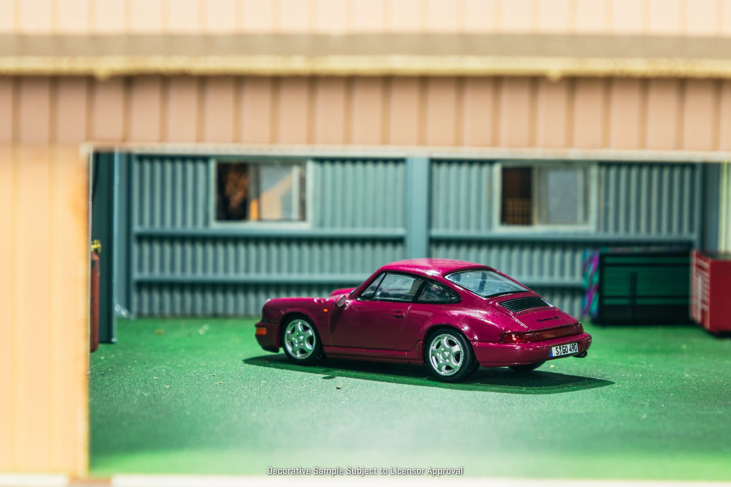 **PRE ORDER** Tarmac Works Porsche 911 964 RS - Ruby Star