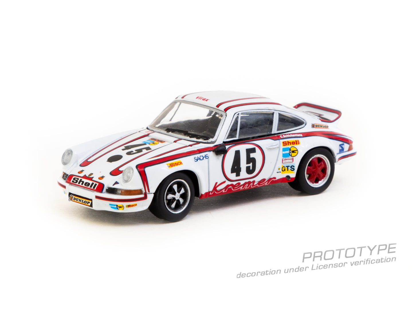**PRE ORDER** Tarmac Works Porsche 911 Carrera RSR 2.8 24h Le Mans 1971 #45 Winner