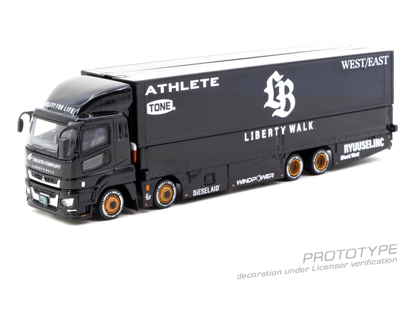 **PRE ORDER** Tarmac Works Mitsubishi Fuso Super Great Liberty Walk LB-Truck