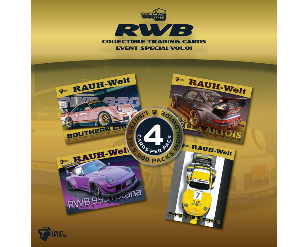 **PRE ORDER** Tarmac Works RWB Collectable Trading Cards Special Event