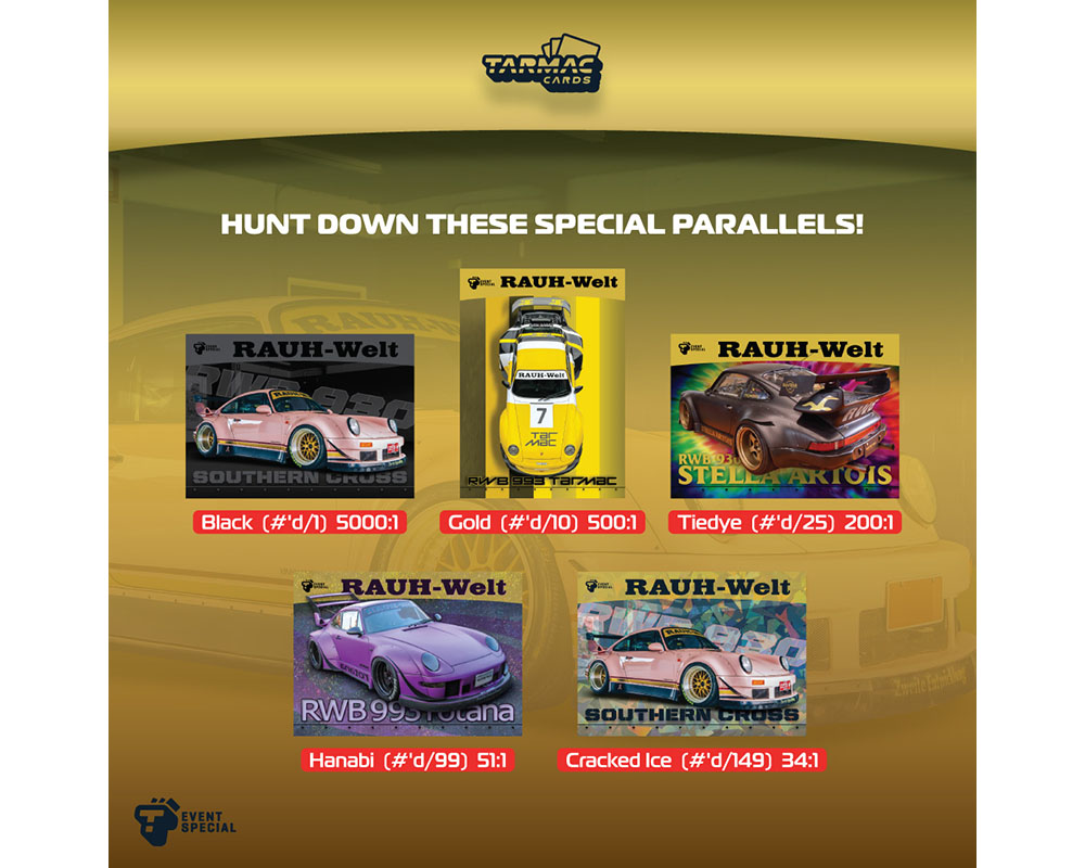 **PRE ORDER** Tarmac Works RWB Collectable Trading Cards Special Event