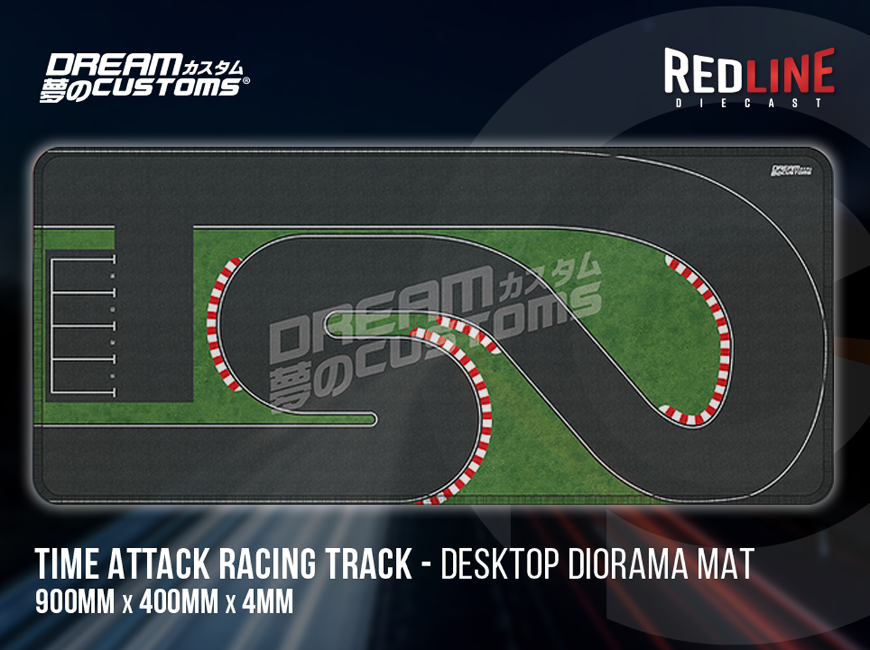 Pre Order Customs XL Diorama Mat - Time Attack Racing Track