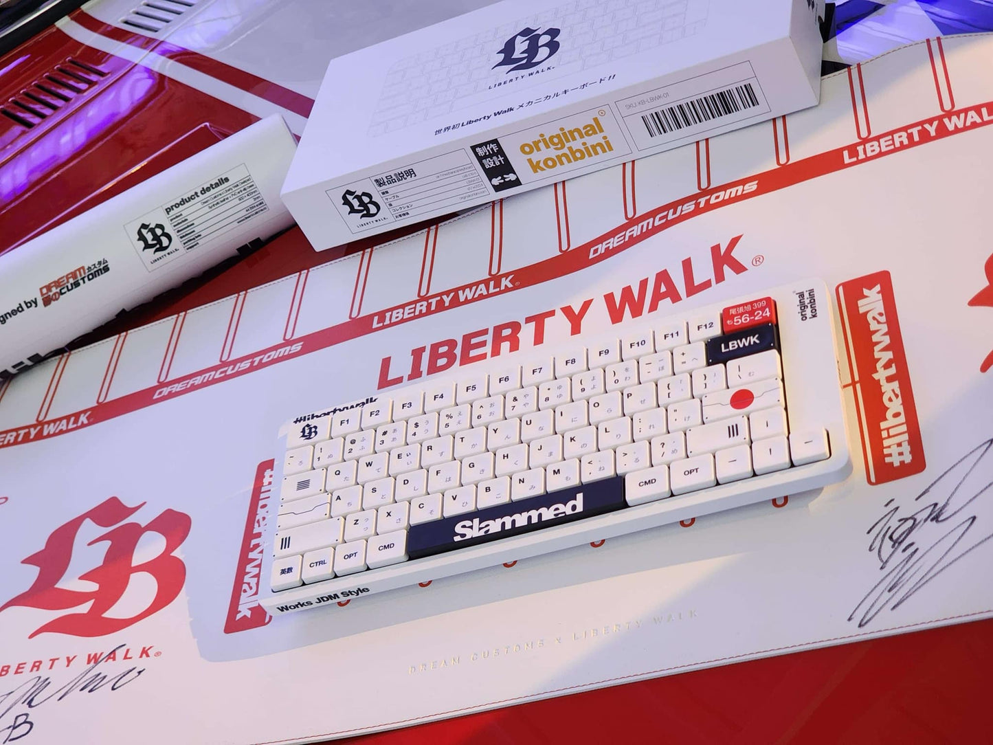 Dream Customs x Liberty Walk x Original Konbini Keyboard & Diorama Mat - Limited Edition