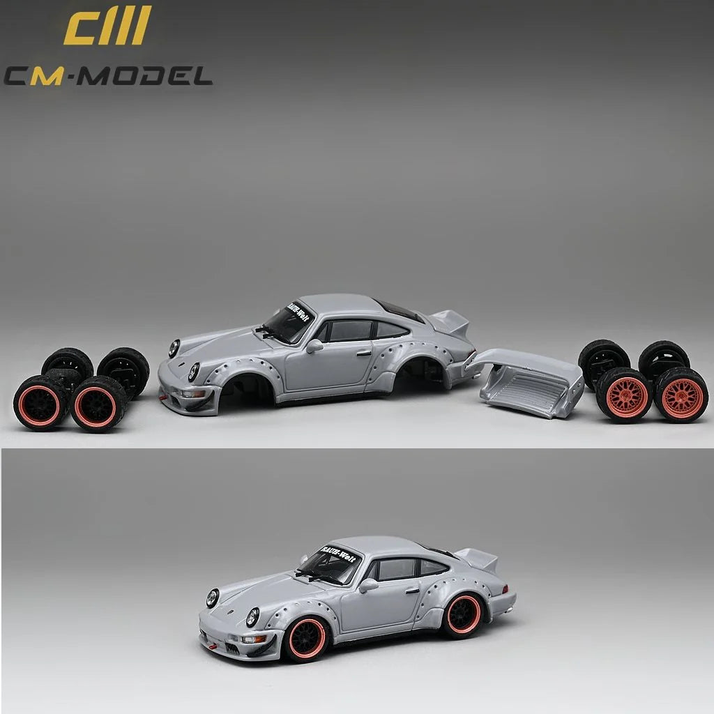 CM Model Porsche 964 Widebody Grey