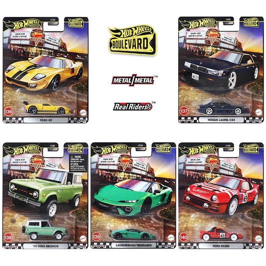 **PRE ORDER** Hot Wheels Premium Boulevard Set Of 5 #136-140