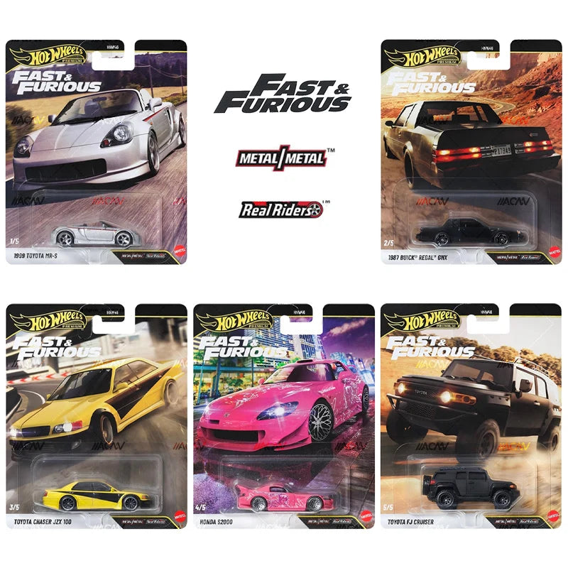 **PRE ORDER** Hot Wheels Premium Fast & Furious 2027 Set Of 5