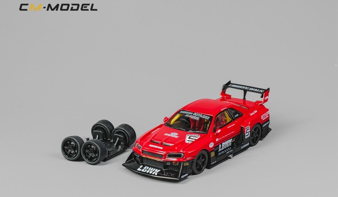 CM Model Nissan Skyline R34 Liberty Walk Super Silhouette