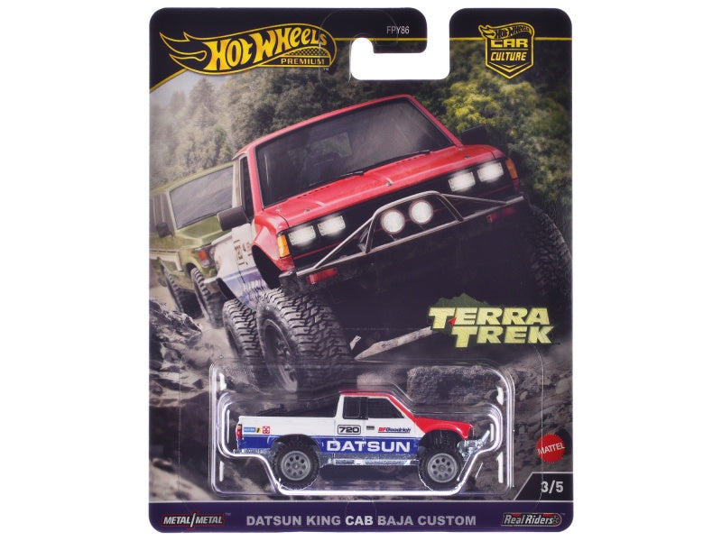 Hot Wheels Premium Car Culture Terra Trek Datsun King Cab Baja Cruiser