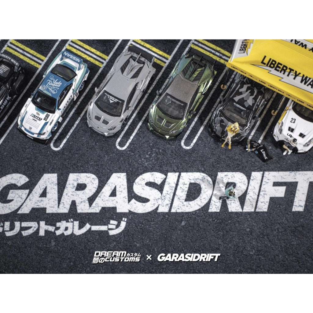 Dream Customs x Garasi Drift Initiate XL Diorama Mat - IDE Exclusive