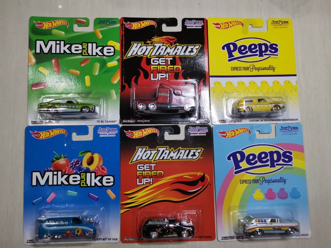 Hot Wheels Premium Pop Culture Just Born Set Of 6