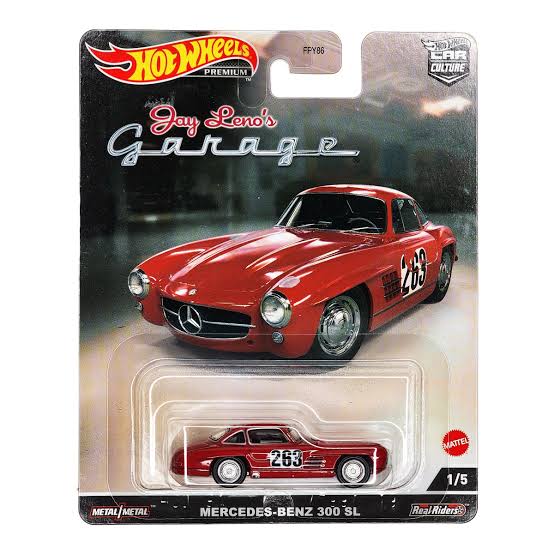 Hot Wheels Premium Car Culture Jay Leno's Garage Mercedes-Benz 300 SL
