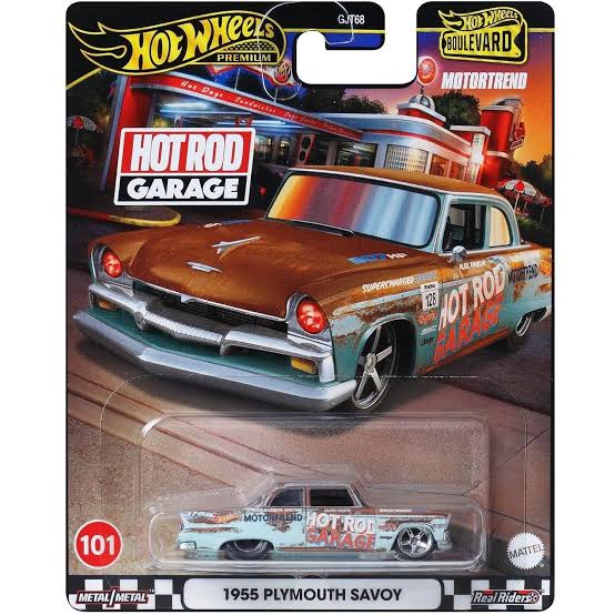 Hot Wheels Premium Boulevard 1955 Plymouth Savoy #101