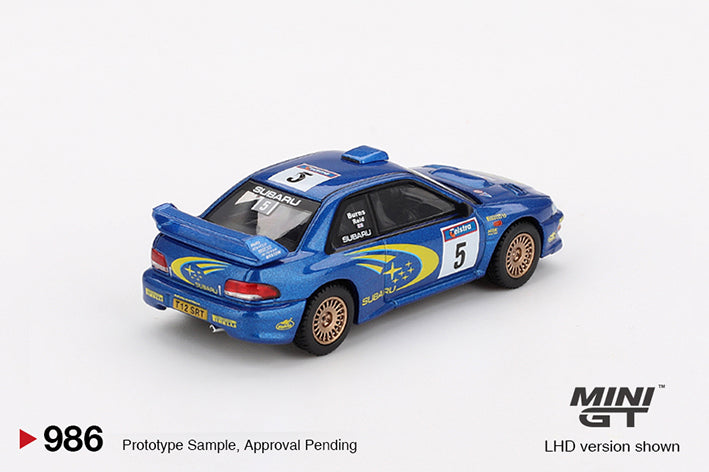 **PRE ORDER** Mini GT Subaru Impreza WRC99 - #5 Richard Burns / Robert Reid - Winner 1999 Rally Australia - Australian Exclusive Release