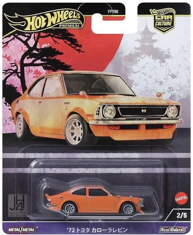 Hot Wheels Premium Car Culture Japan Historics 4 Toyota Corolla TE27