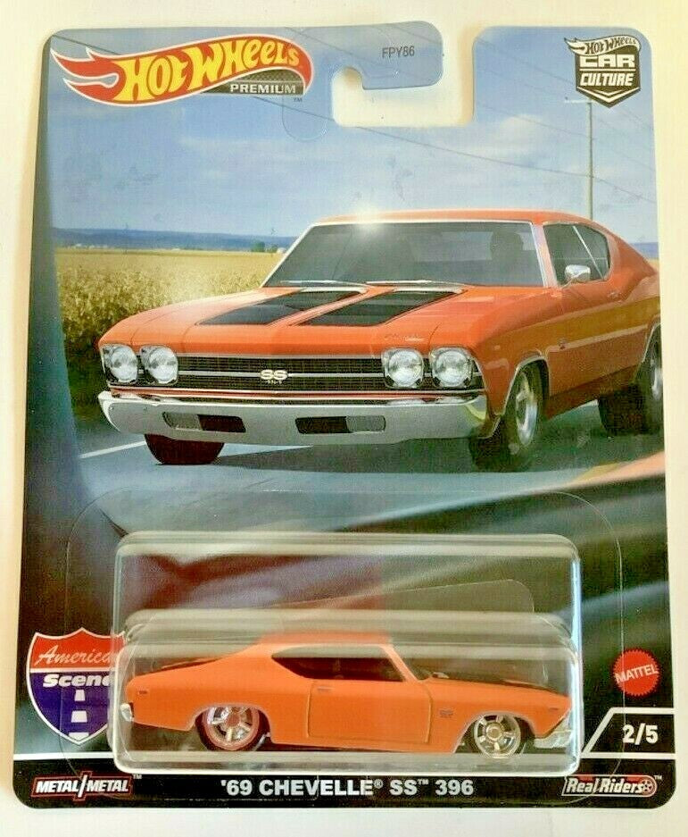 Hot Wheels Premium Car Culture '69 Chevelle SS 396