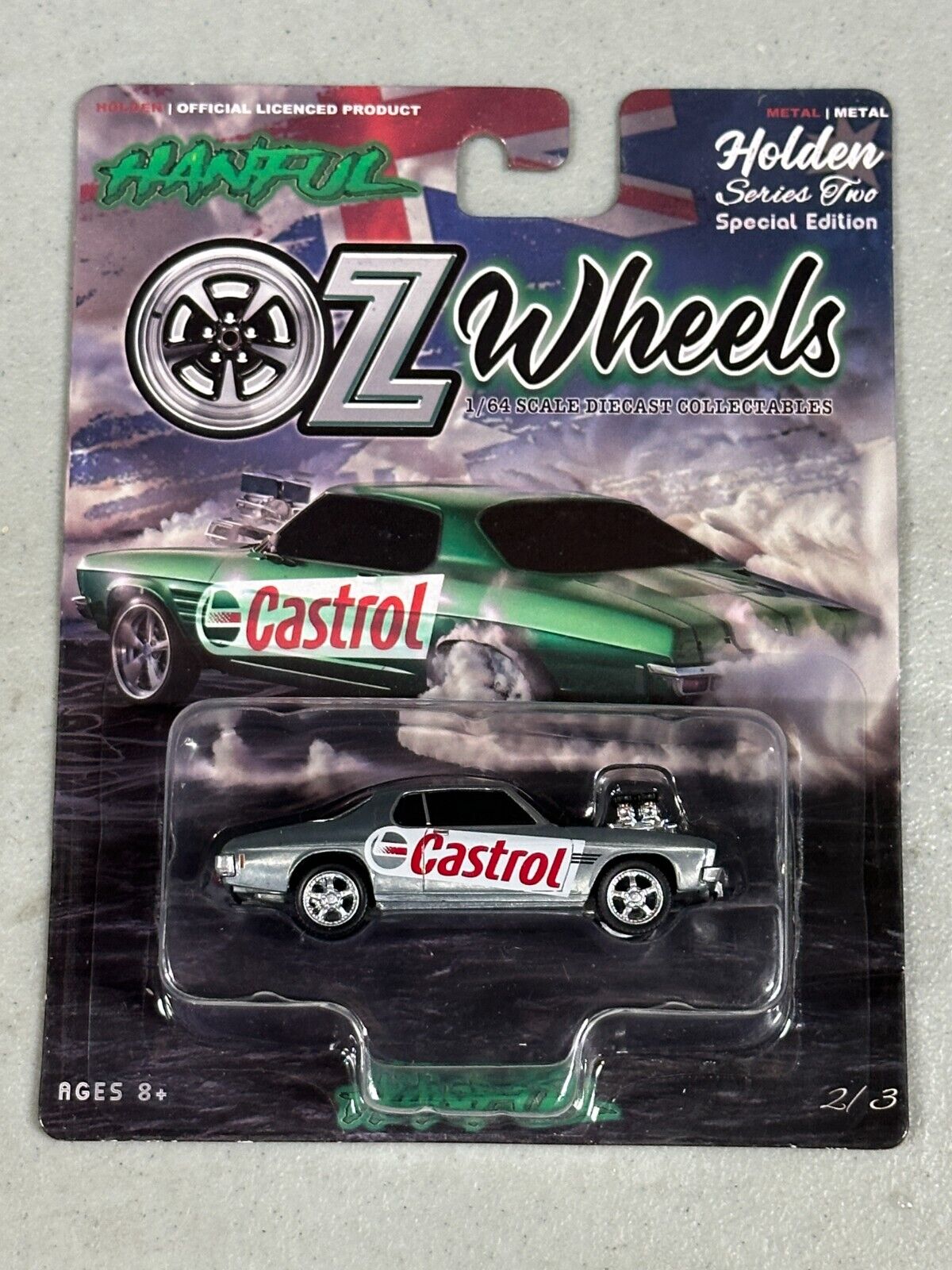 OZ Wheels Series 2 Hanful Castrol Raw Chase