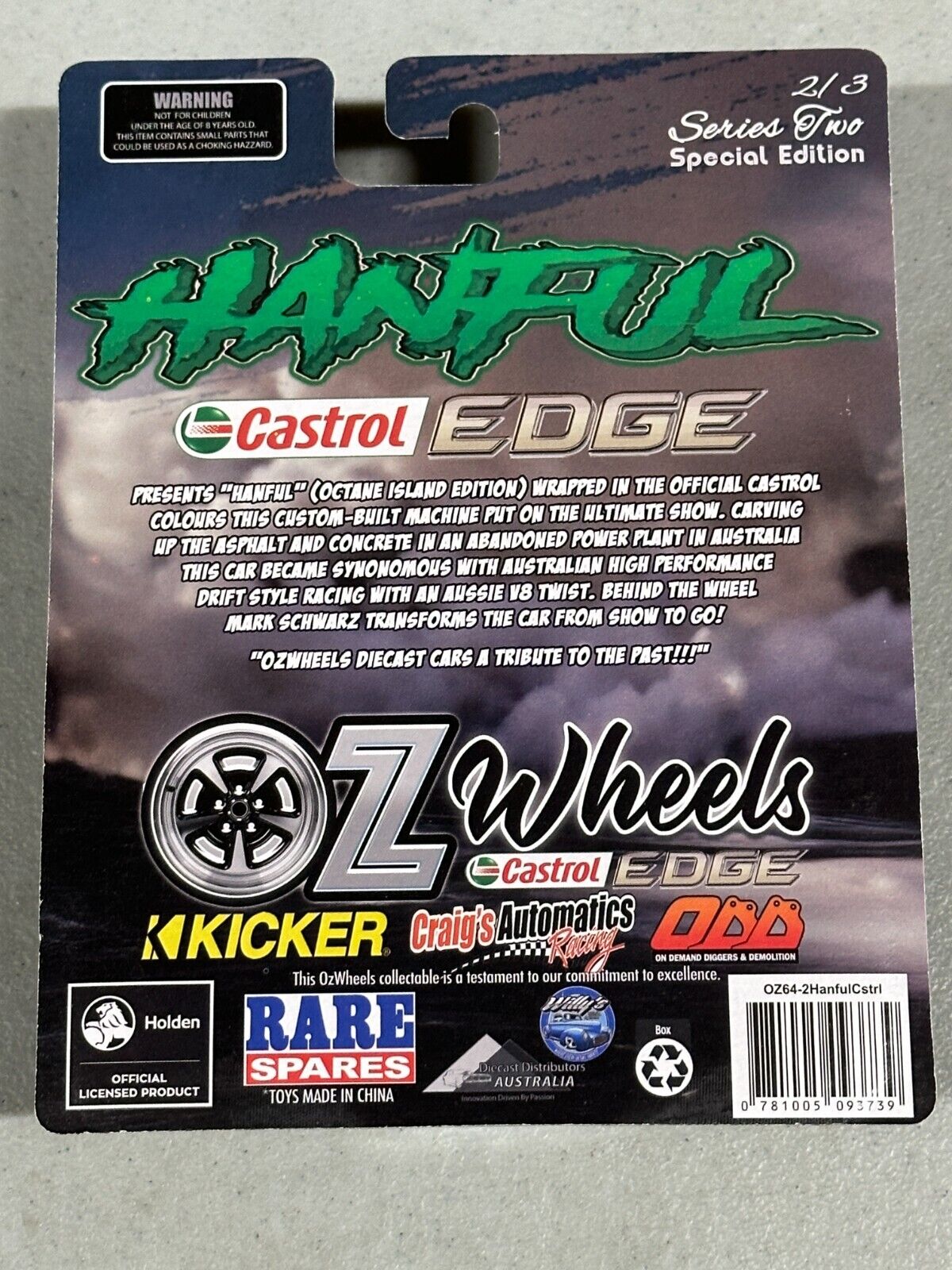 OZ Wheels Series 2 Hanful Castrol Raw Chase