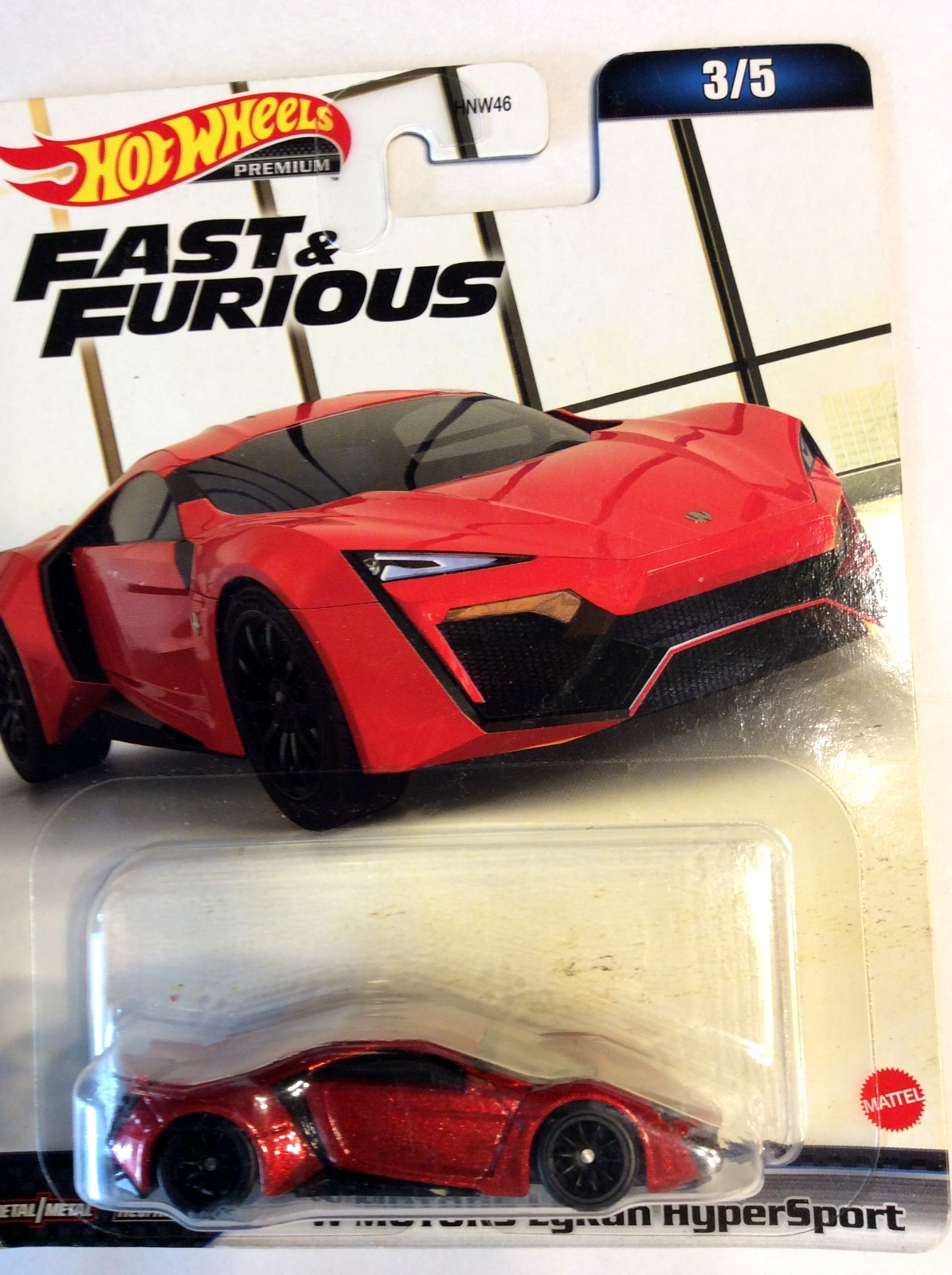 Hot Wheels Premium Fast & Furious W Motors Lykan HyperSport