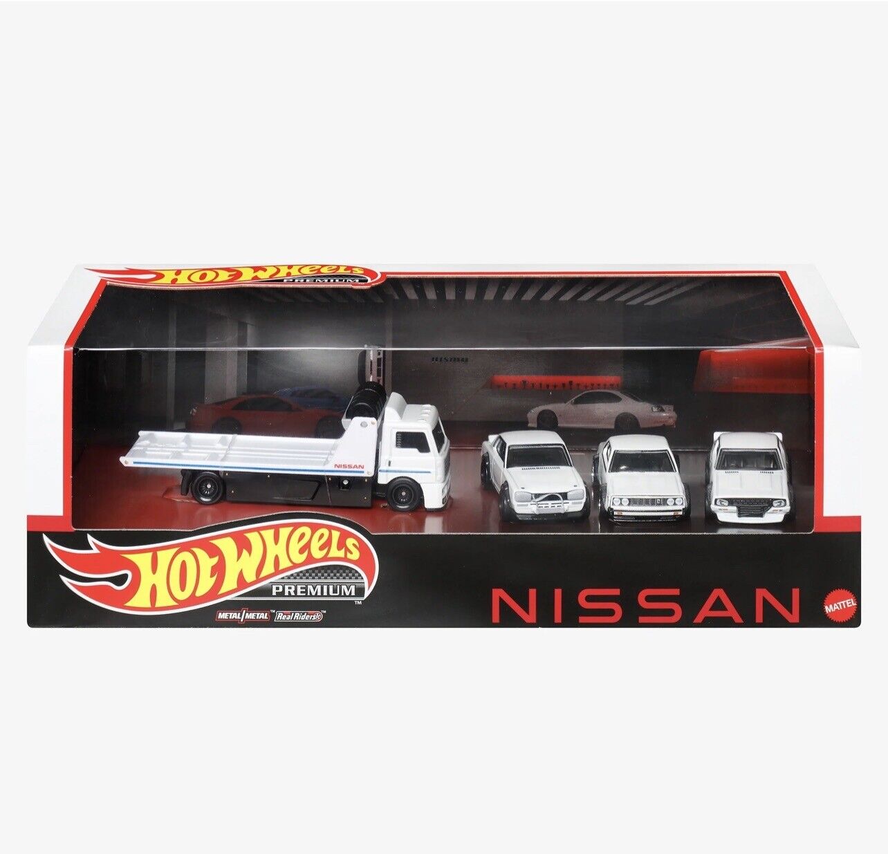 2021 Hot Wheels Premium Nissan Skyline high quality GT-R GTR Garage Box Set