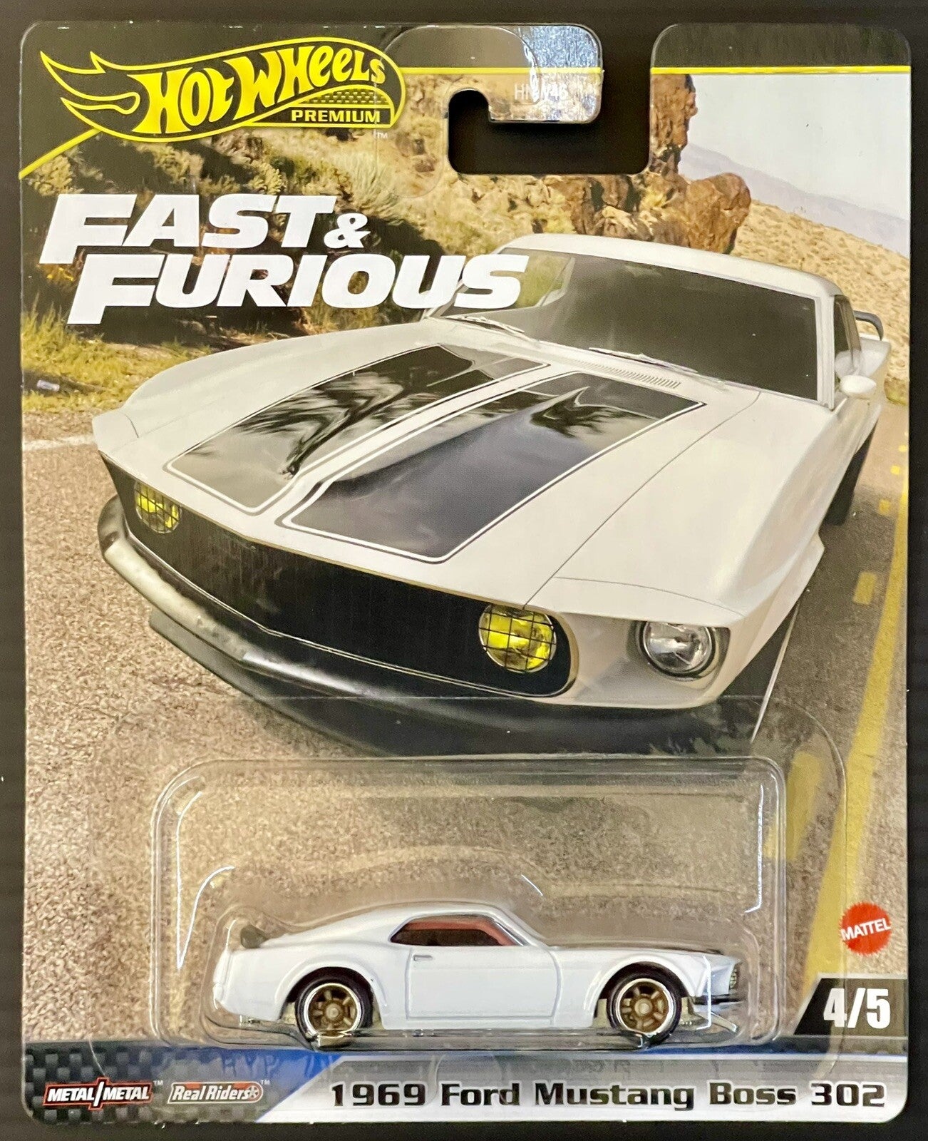 Hot Wheels Premium Fast & Furious 1969 Ford Mustang Boss 302