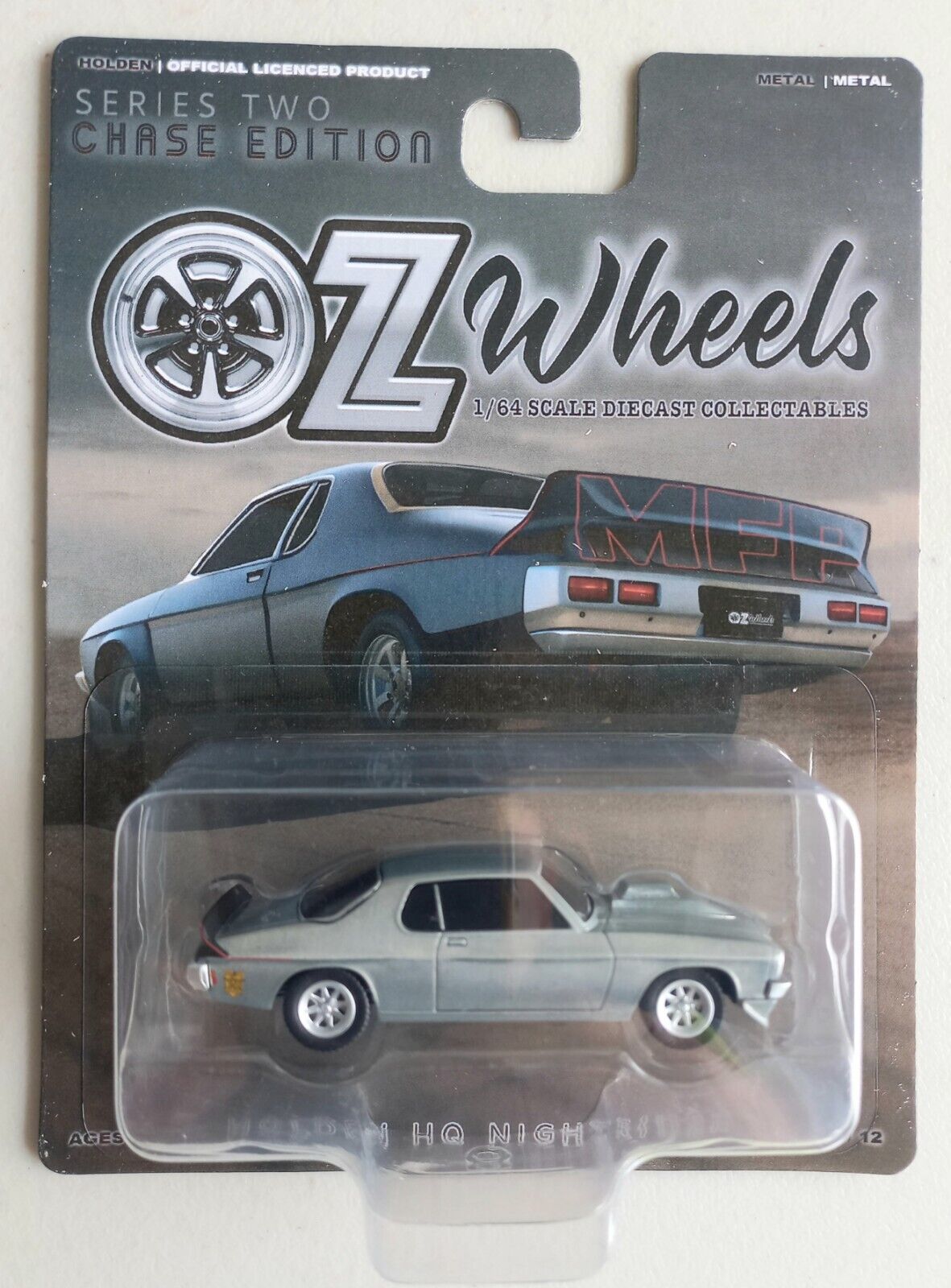 OZ Wheels Series 2 Raw Chase Holden HQ Night Rider